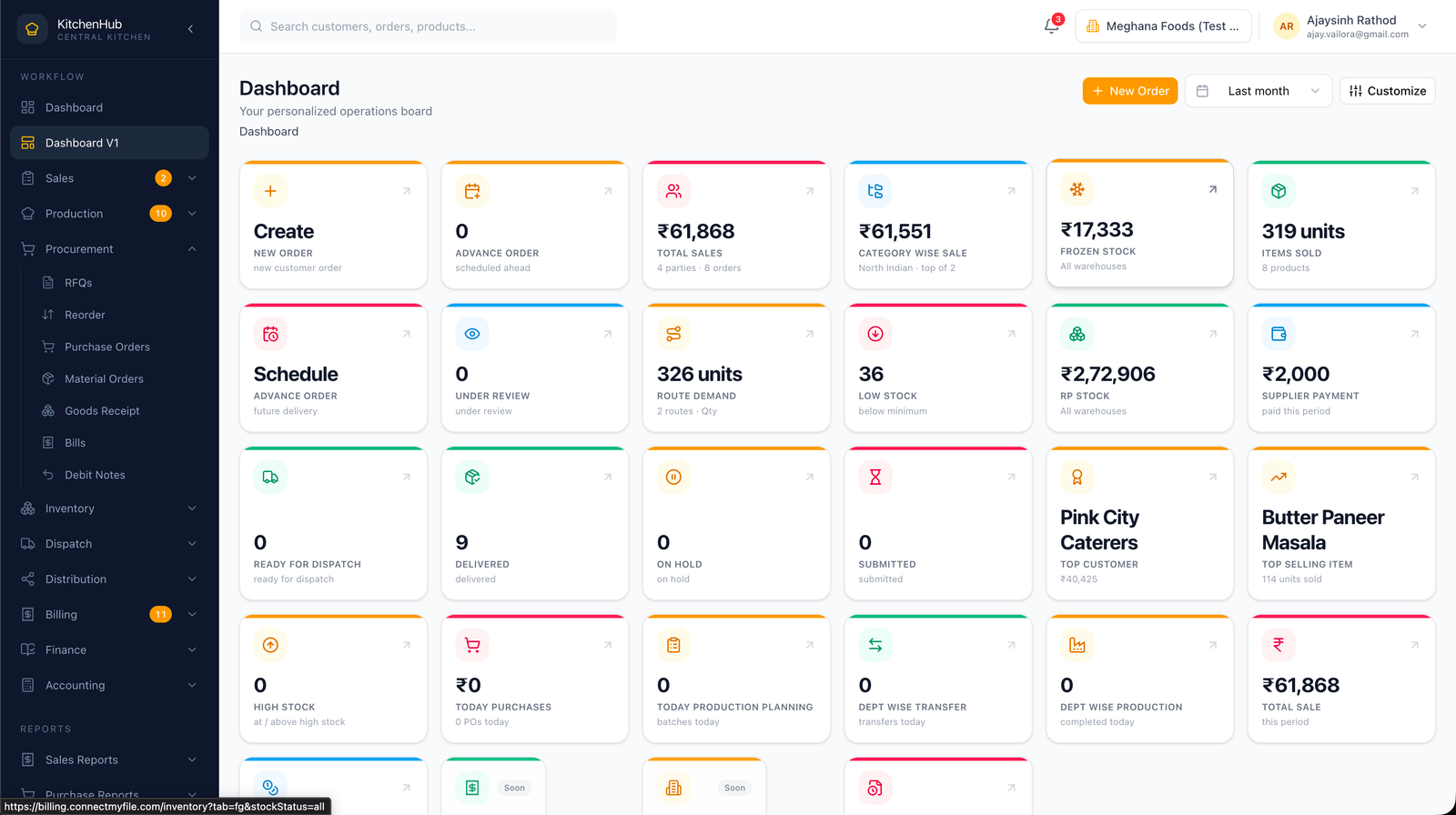 KitchenHub screenshot
